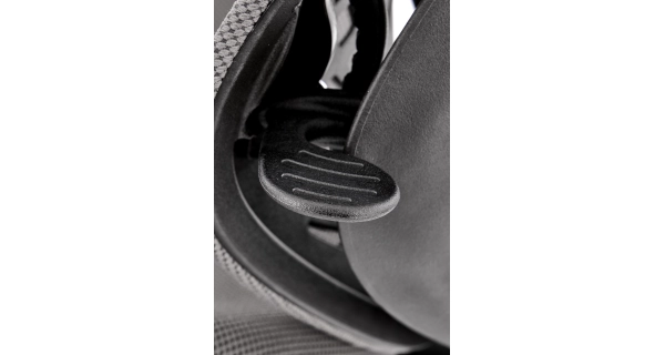 Kancelářská židle DESPINAL, šedá/černá