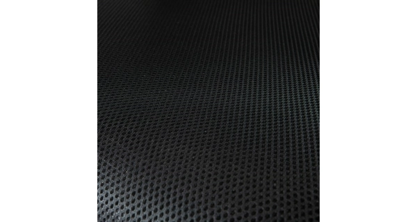 Kancelářská židle DONOIR, černá ekokůže a síťovina