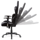 Kancelářská židle EFFUSUS, šedá