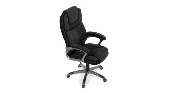 Kancelářská židle ELULKAL, černá látka