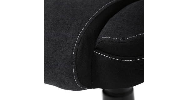 Kancelářská židle ELULKAL, černá látka