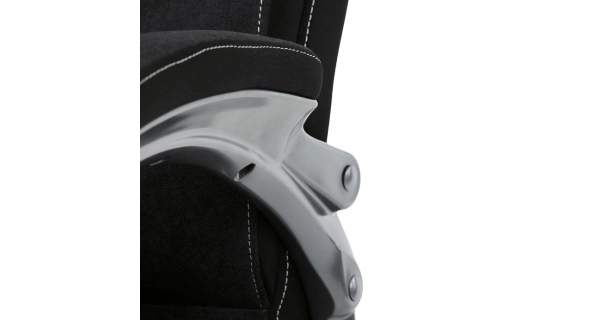 Kancelářská židle ELULKAL, černá látka