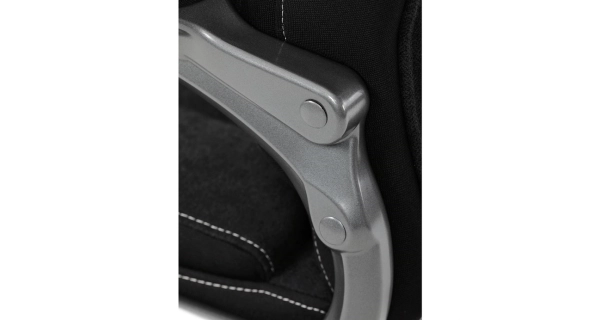 Kancelářská židle ELULKAL, černá látka