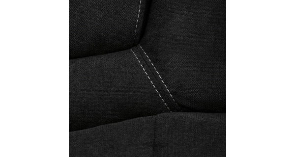 Kancelářská židle ELULKAL, černá látka