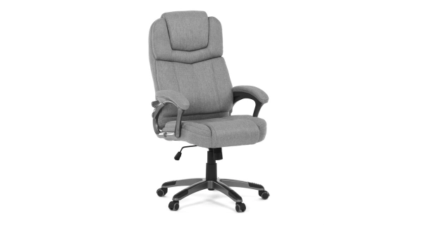 Kancelářská židle ELULKAL, šedá látka