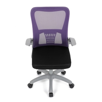 Kancelářská židle ESPLOT, fialová síťovina