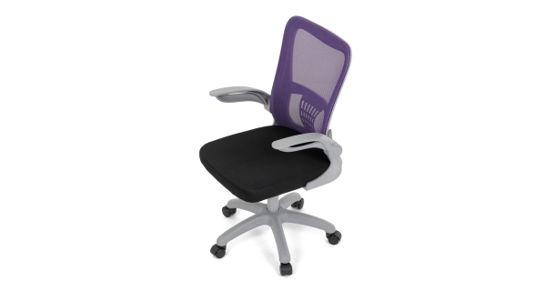 Kancelářská židle ESPLOT, fialová síťovina