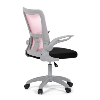 Kancelářská židle ESPLOT, růžová síťovina