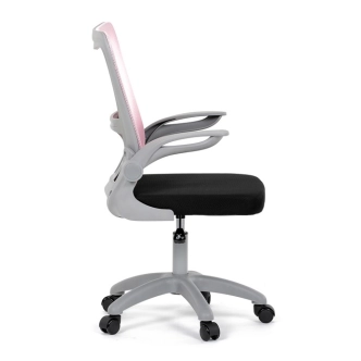 Kancelářská židle ESPLOT, růžová síťovina