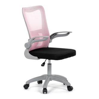 Kancelářská židle ESPLOT, růžová síťovina
