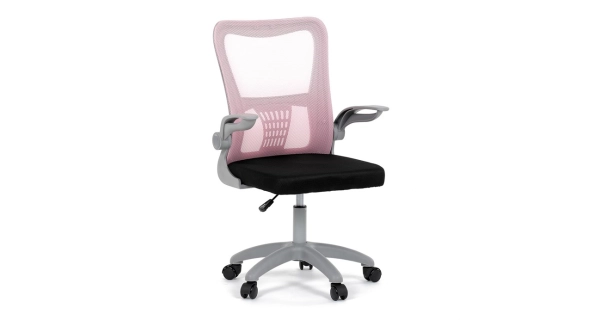 Kancelářská židle ESPLOT, růžová síťovina
