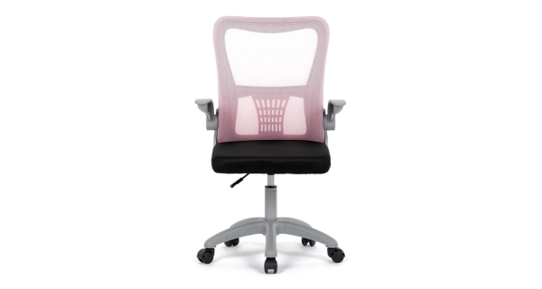 Kancelářská židle ESPLOT, růžová síťovina