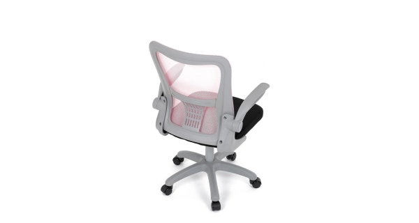 Kancelářská židle ESPLOT, růžová síťovina