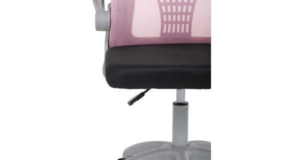 Kancelářská židle ESPLOT, růžová síťovina