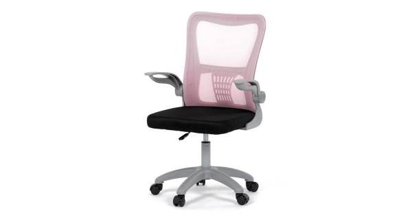 Kancelářská židle ESPLOT, růžová síťovina