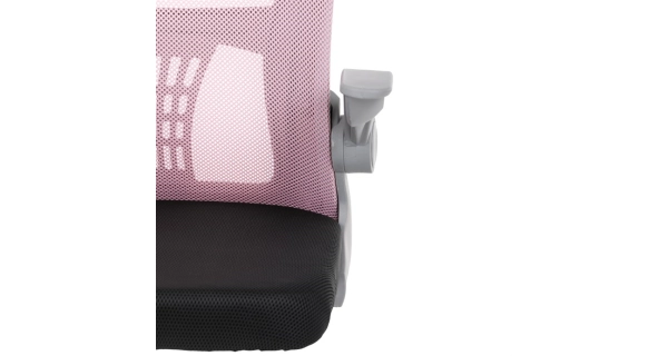 Kancelářská židle ESPLOT, růžová síťovina