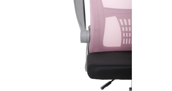 Kancelářská židle ESPLOT, růžová síťovina