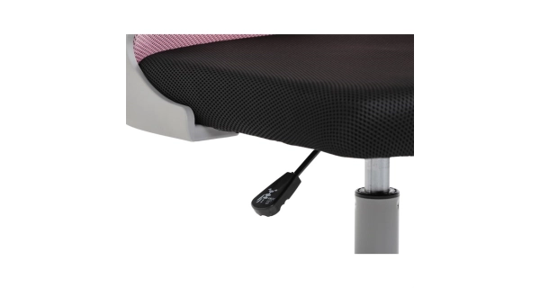 Kancelářská židle ESPLOT, růžová síťovina