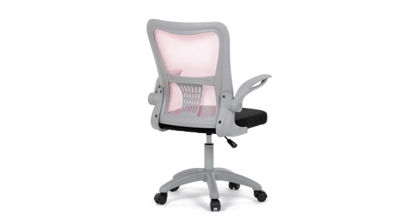 Kancelářská židle ESPLOT, růžová síťovina