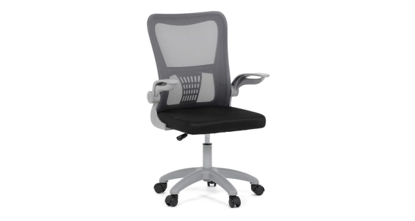 Kancelářská židle ESPLOT, tmavě šedá síťovina