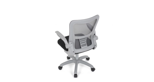 Kancelářská židle ESPLOT, tmavě šedá síťovina