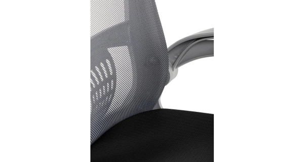 Kancelářská židle ESPLOT, tmavě šedá síťovina