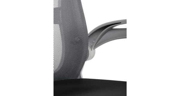 Kancelářská židle ESPLOT, tmavě šedá síťovina