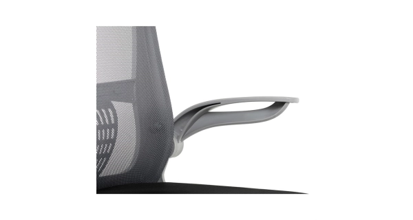 Kancelářská židle ESPLOT, tmavě šedá síťovina