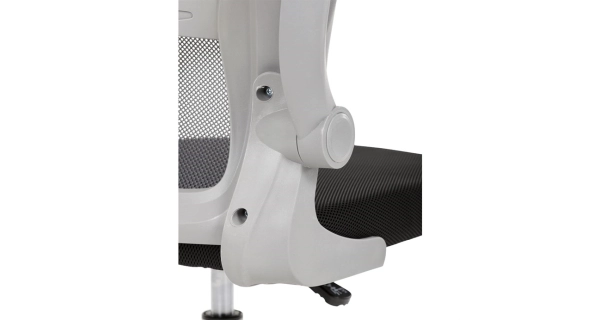 Kancelářská židle ESPLOT, tmavě šedá síťovina