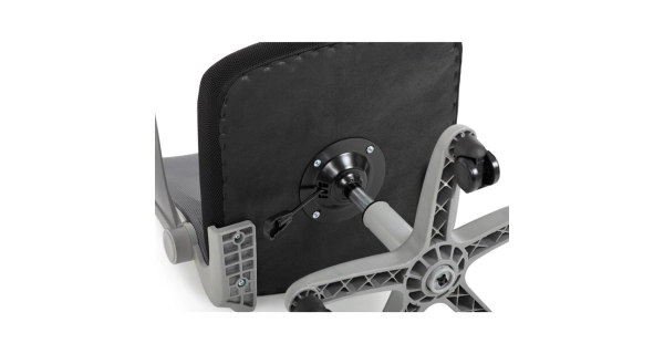 Kancelářská židle ESPLOT, tmavě šedá síťovina