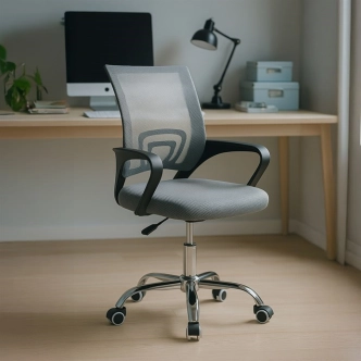 Kancelářská židle FEME, šedá