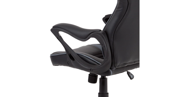 Kancelářská židle FORNASI, černá/šedá