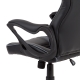 Kancelářská židle FORNASI, černá/šedá