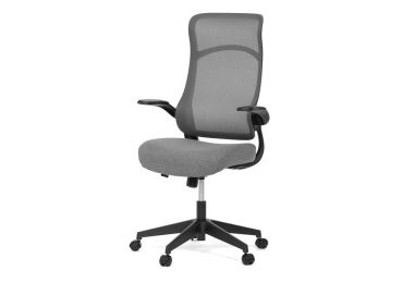 Kancelářská židle FRIDNOR, šedá/černá 