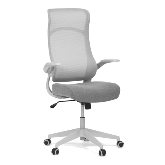 Kancelářská židle FRIDNOR, šedá 