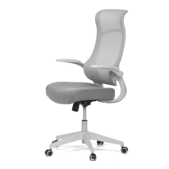 Kancelářská židle FRIDNOR, šedá 
