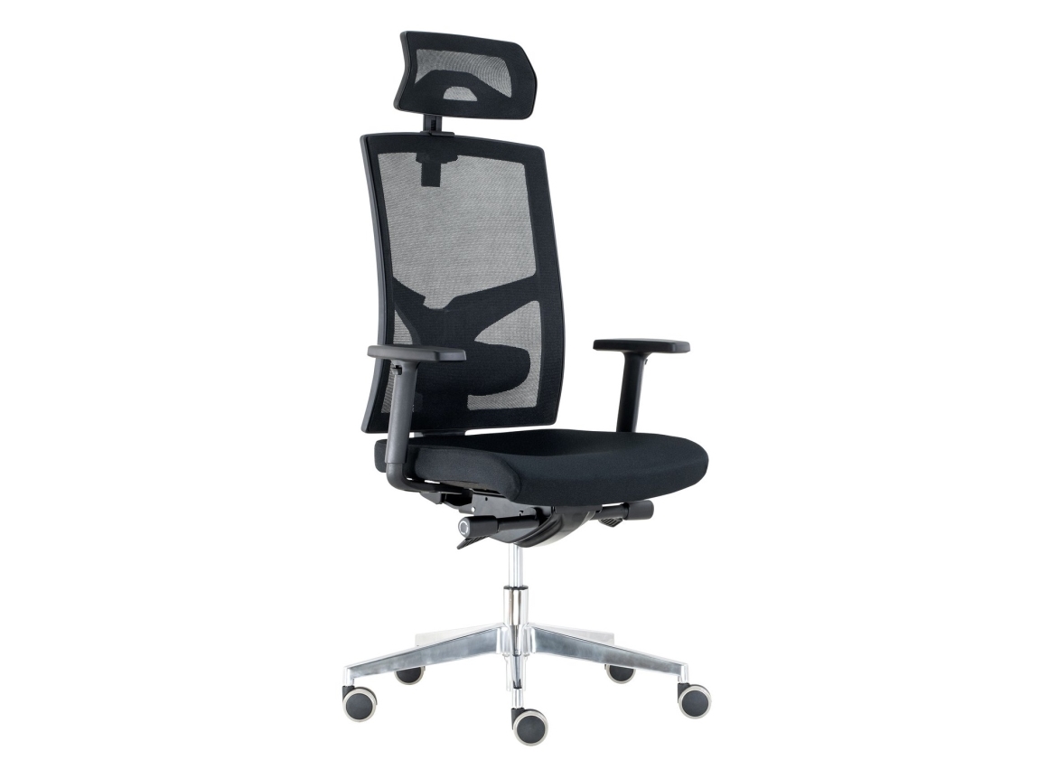 Kancelářská židle MAIKONG PLUS, černá