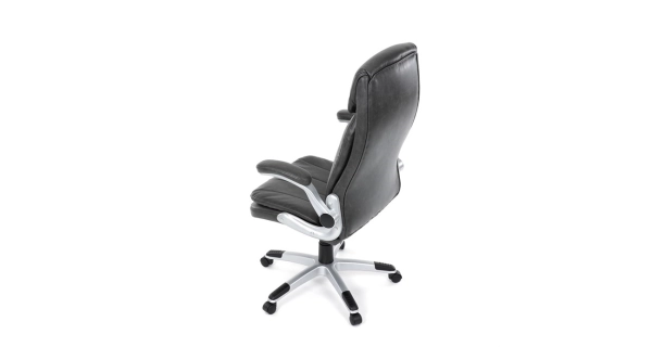 Kancelářská židle KALSARCAN, šedá ekokůže