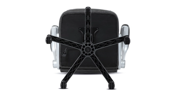 Kancelářská židle KALSARCAN, šedá ekokůže