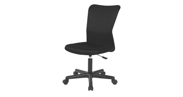 Kancelářská židle KONGUR, černá barva
