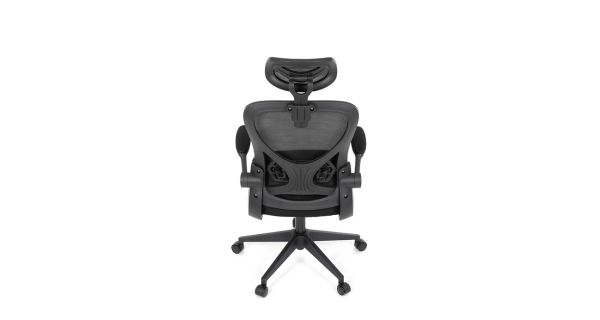 Kancelářská židle LAPAME, černá síťovina