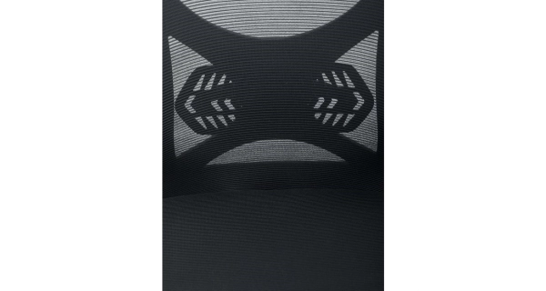 Kancelářská židle LAPAME, černá síťovina