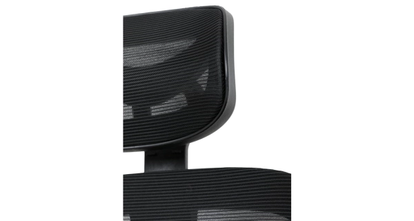 Kancelářská židle LAPAME, černá síťovina