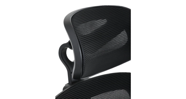 Kancelářská židle LAPAME, černá síťovina