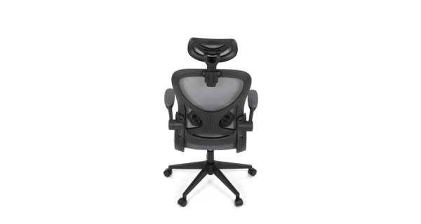 Kancelářská židle LAPAME, šedá síťovina