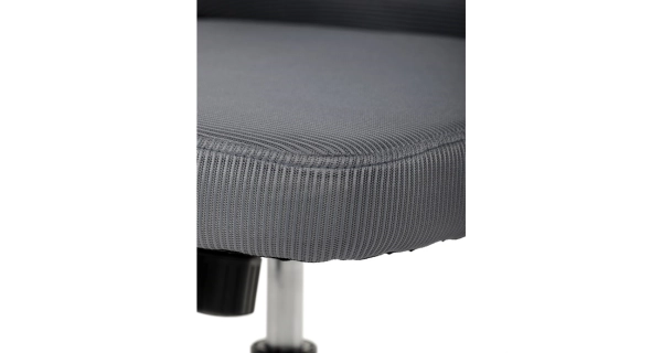 Kancelářská židle LAPAME, šedá síťovina