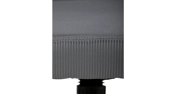 Kancelářská židle LAPAME, šedá síťovina