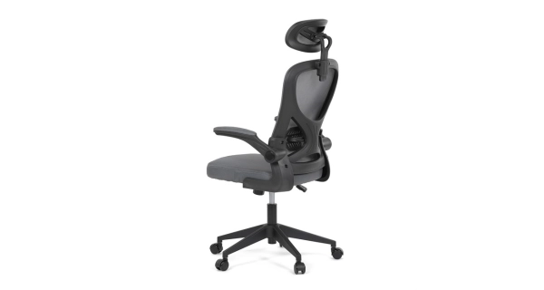 Kancelářská židle LAPAME, šedá síťovina