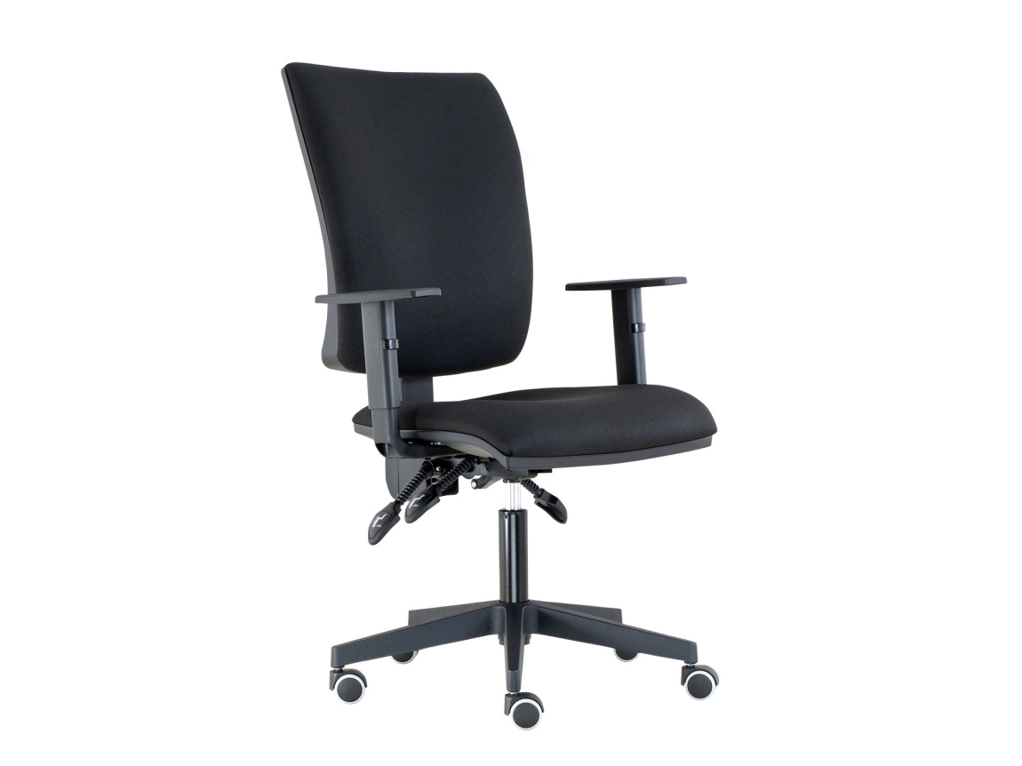 Levně Kancelářská židle REMIZ, černá