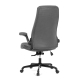 Kancelářská židle LILIPUTANA, šedá ekokůže